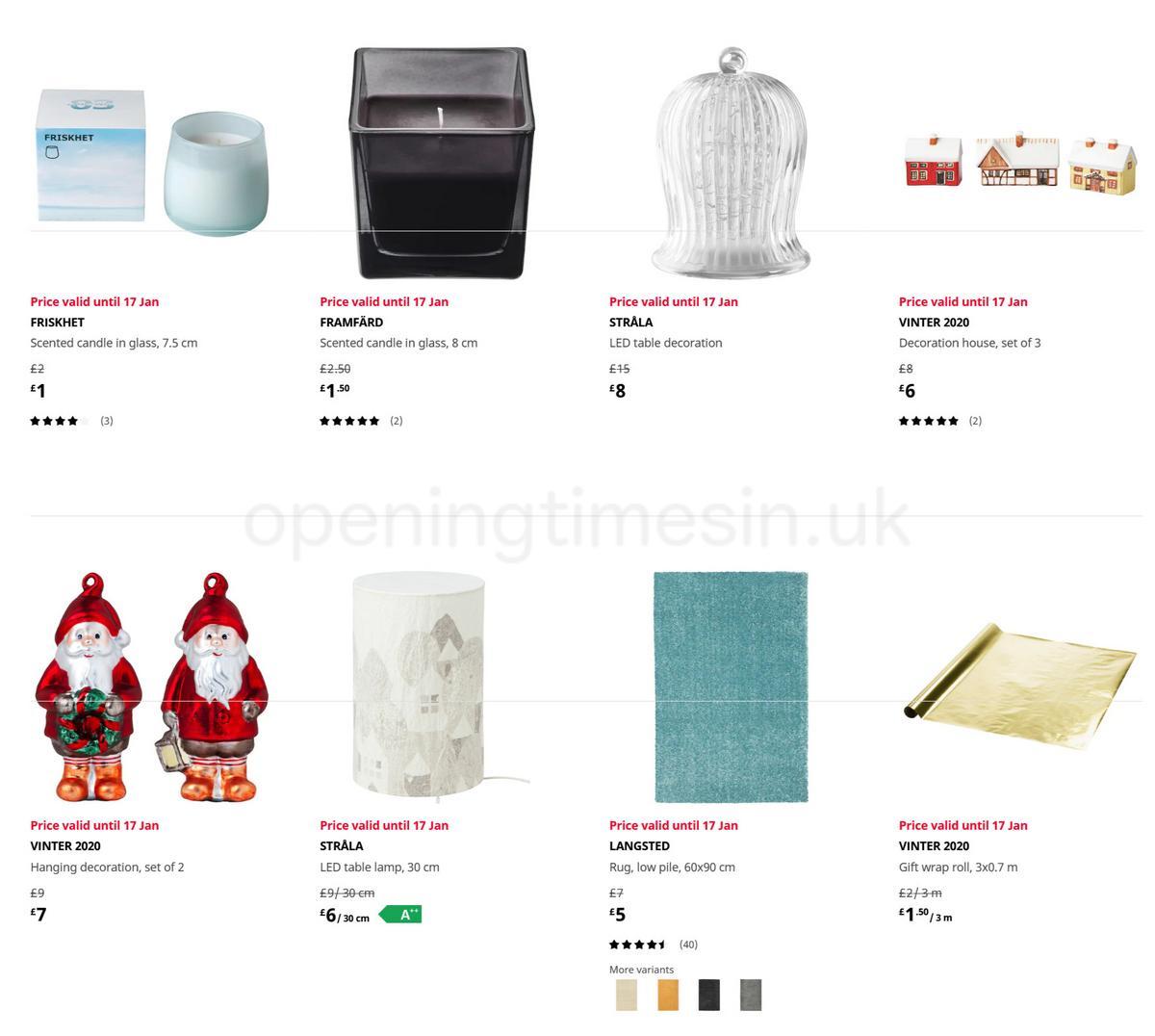 IKEA Sale Offers from 1 December