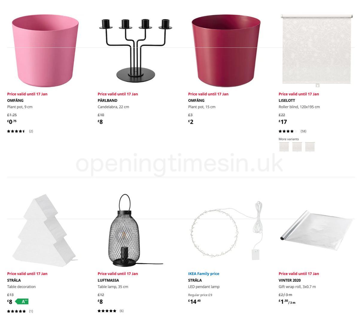 IKEA Sale Offers from 1 December