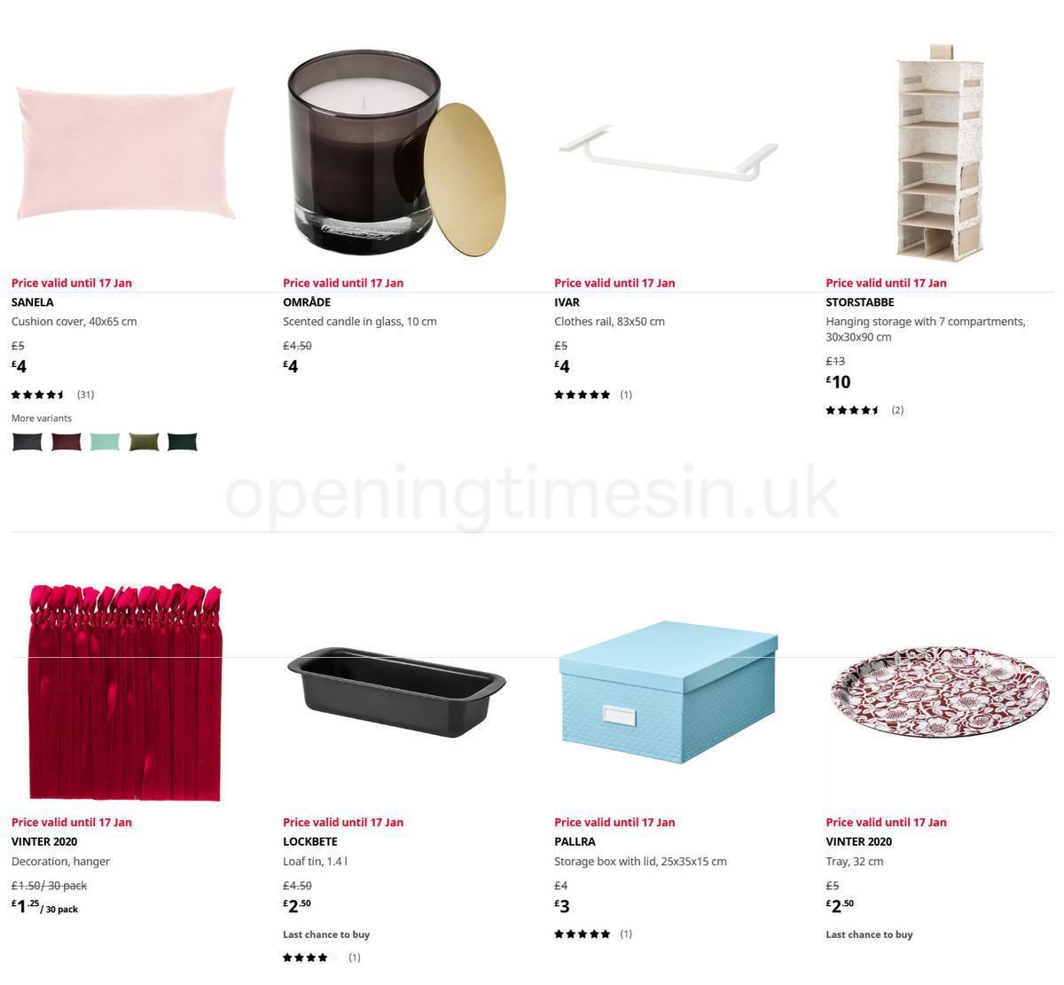 IKEA Sale Offers from 1 December