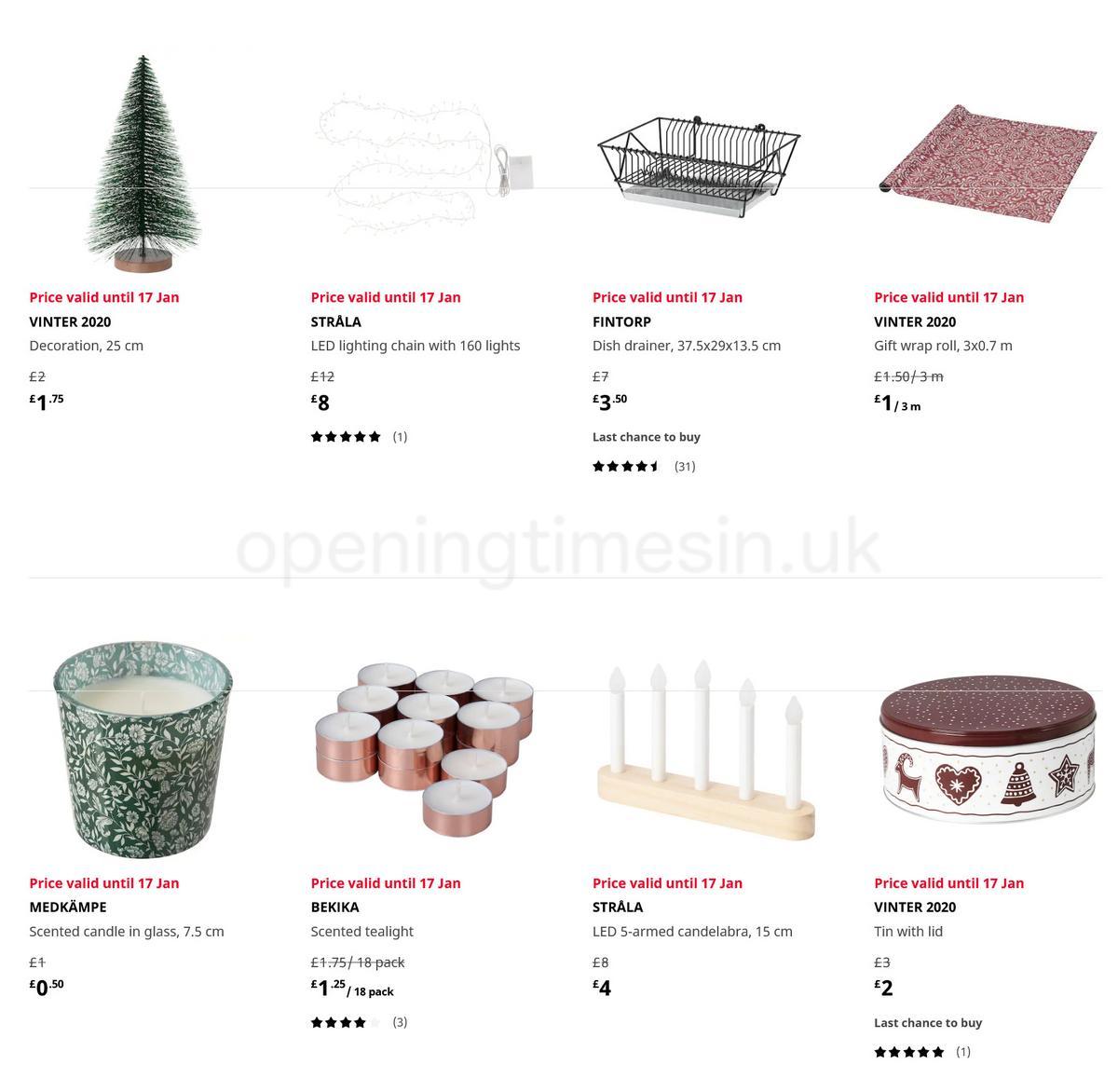 IKEA Sale Offers from 1 December