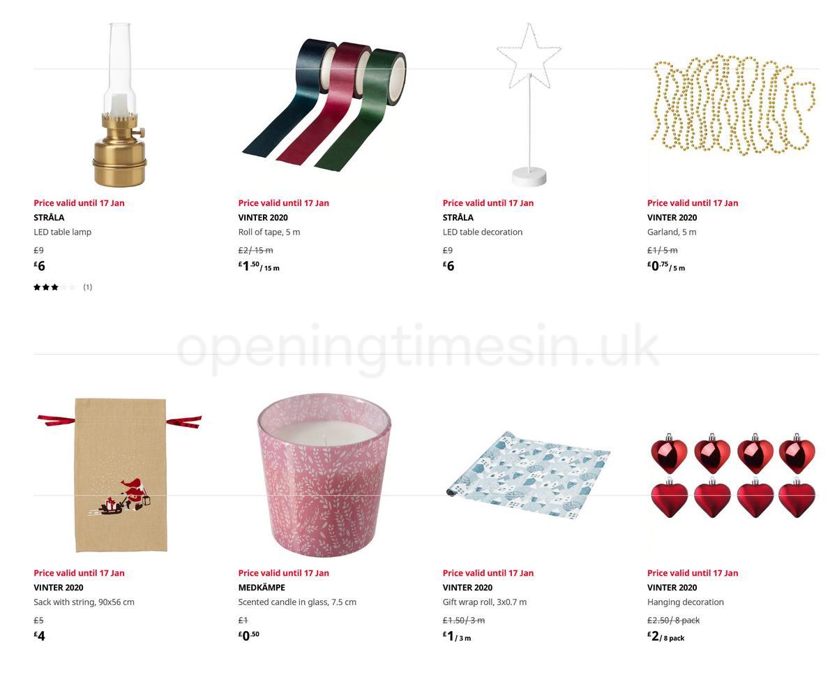 IKEA Sale Offers from 1 December