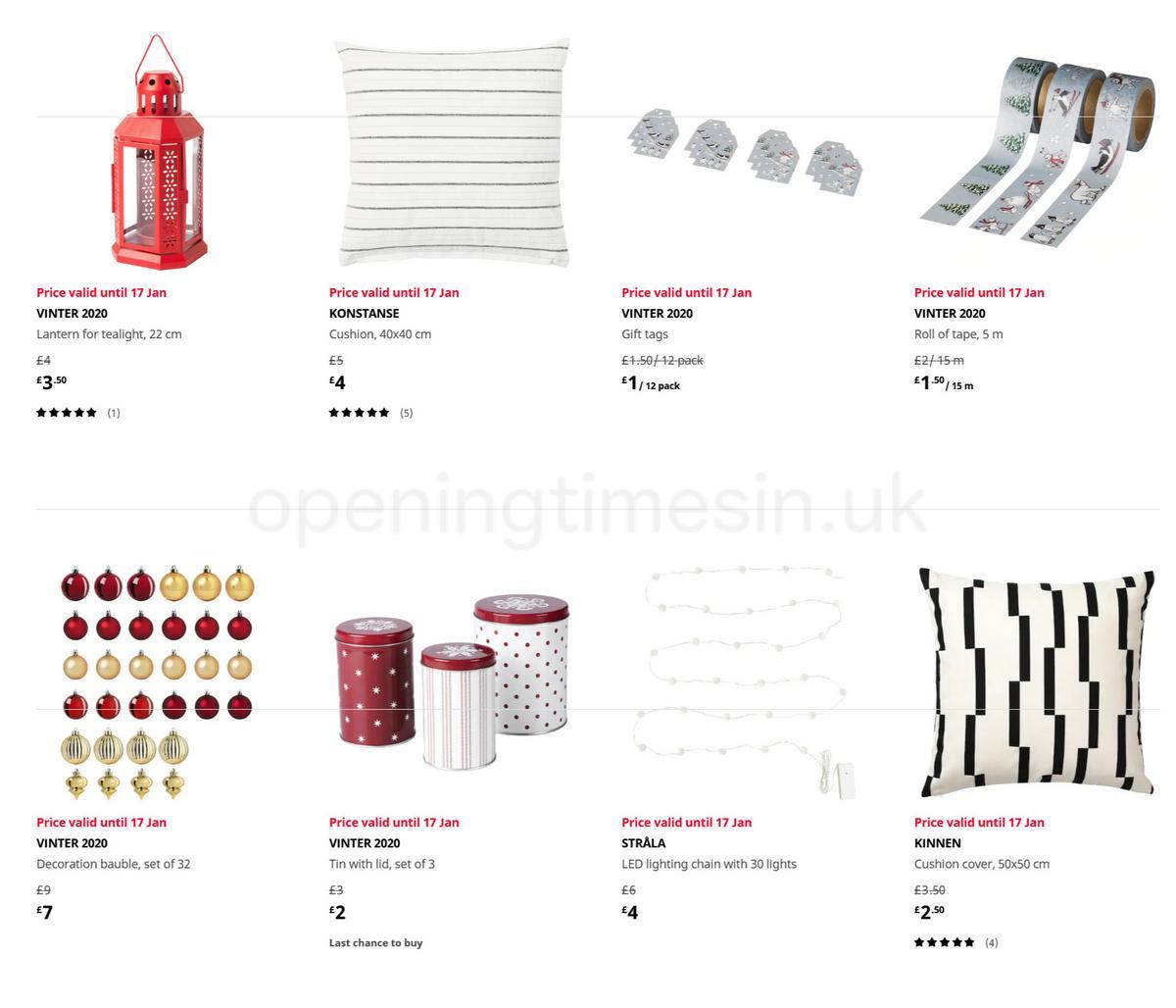 IKEA Sale Offers from 1 December