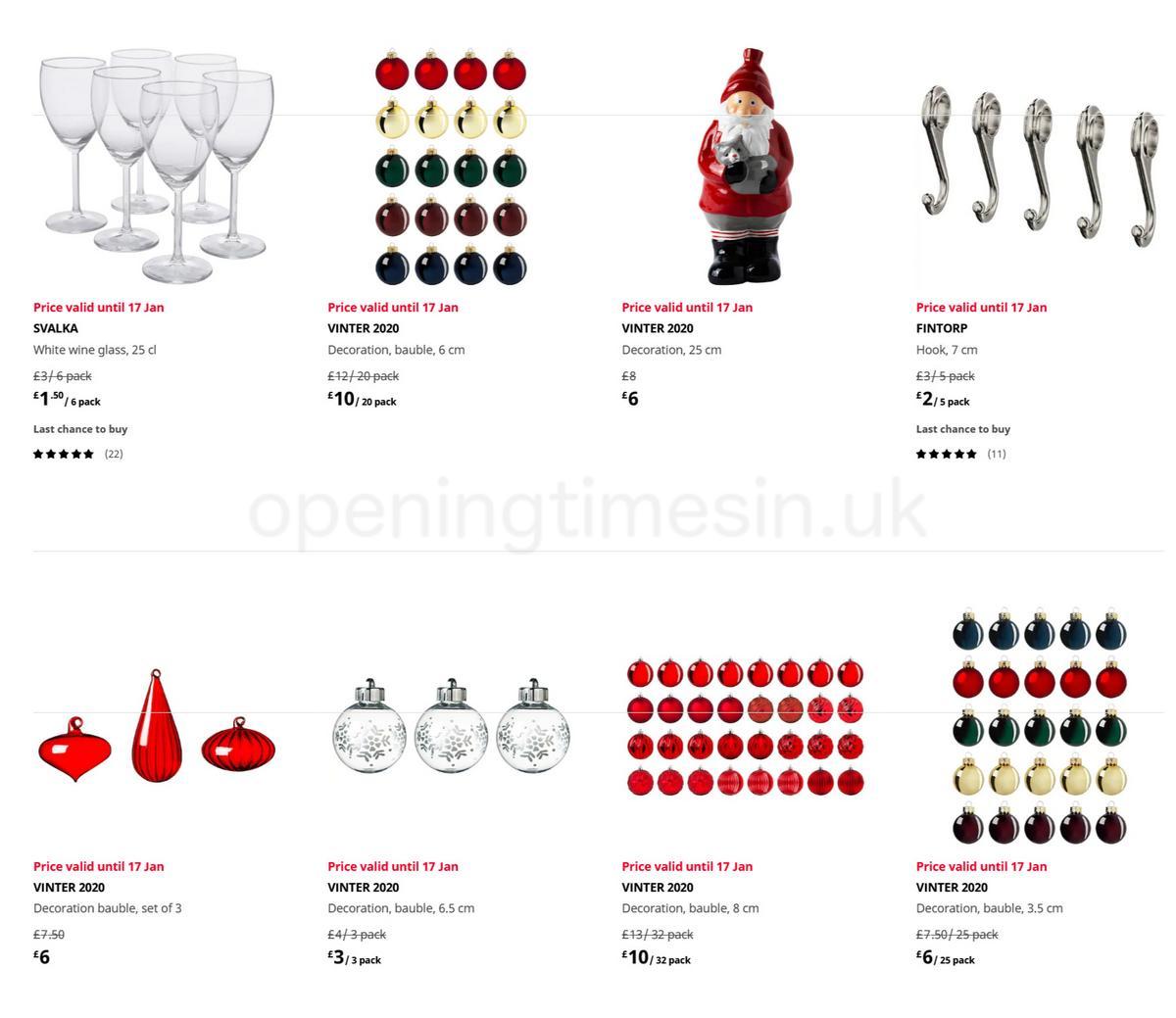 IKEA Sale Offers from 1 December