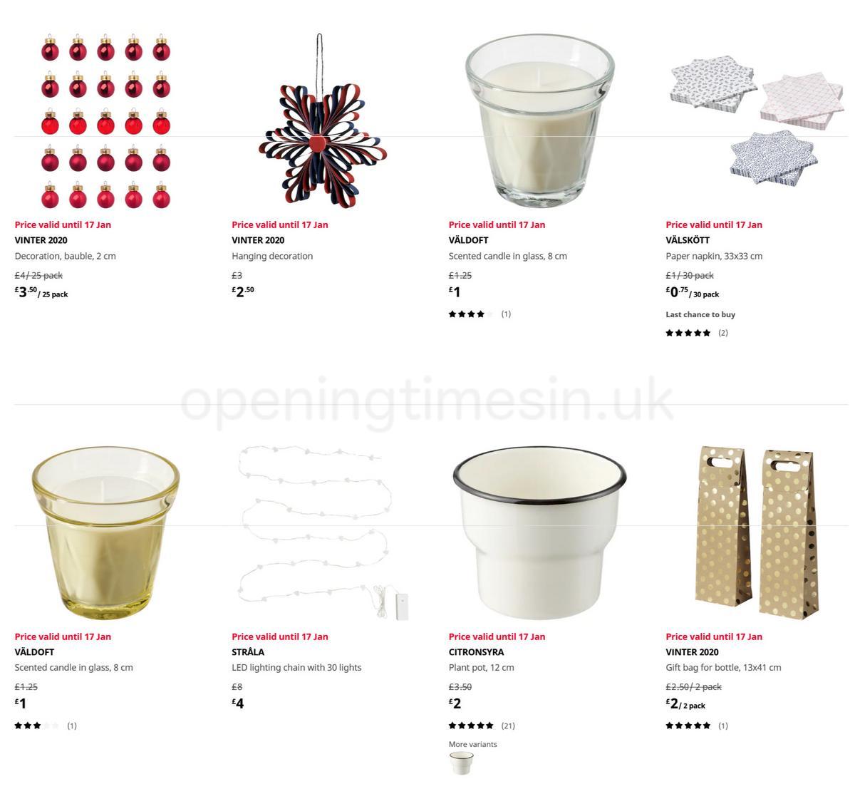 IKEA Sale Offers from 1 December