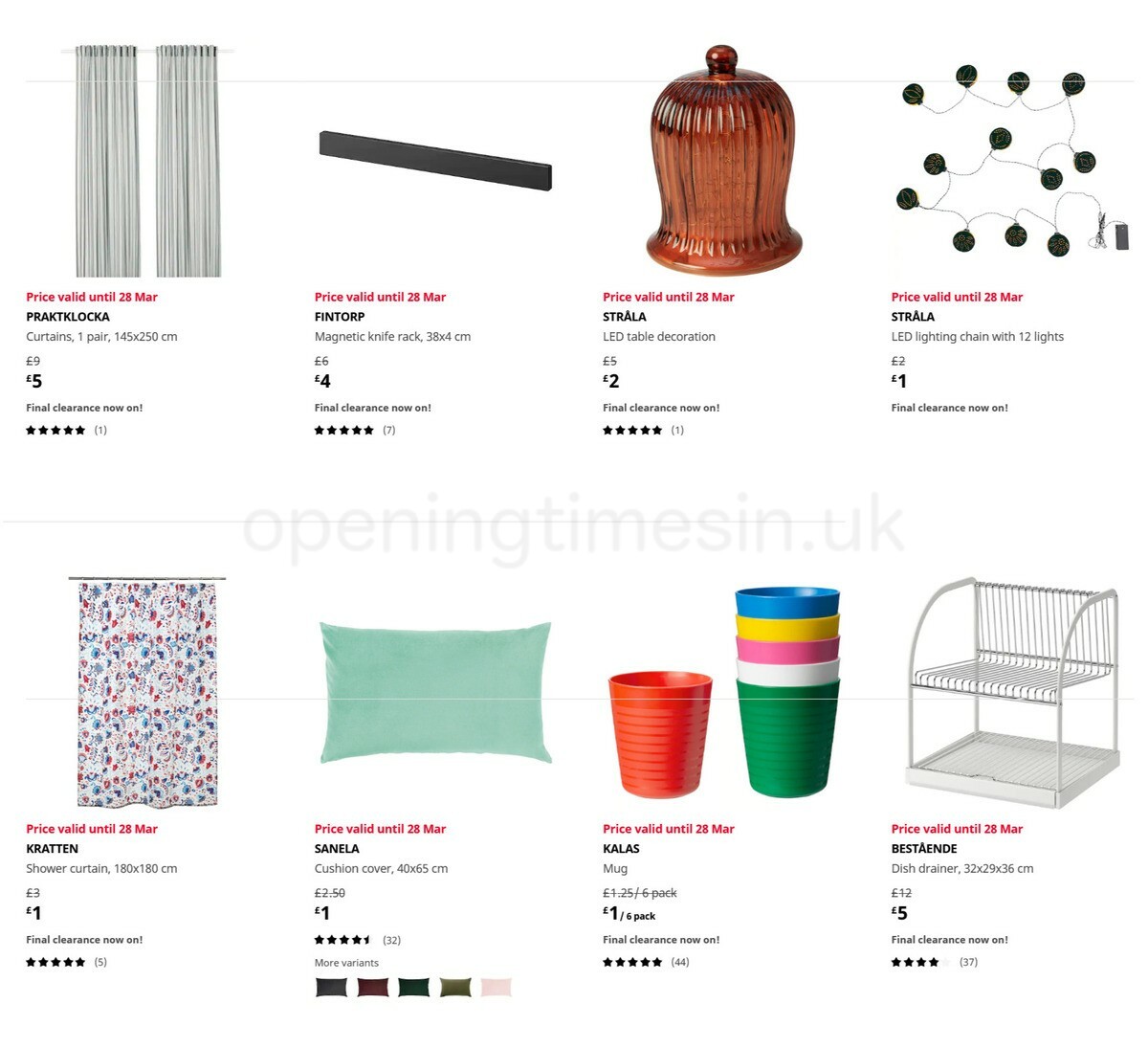 IKEA Offers from 19 January