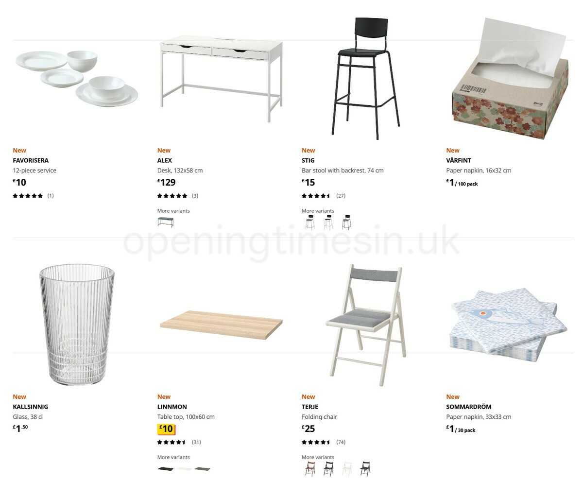 IKEA Offers from 2 May