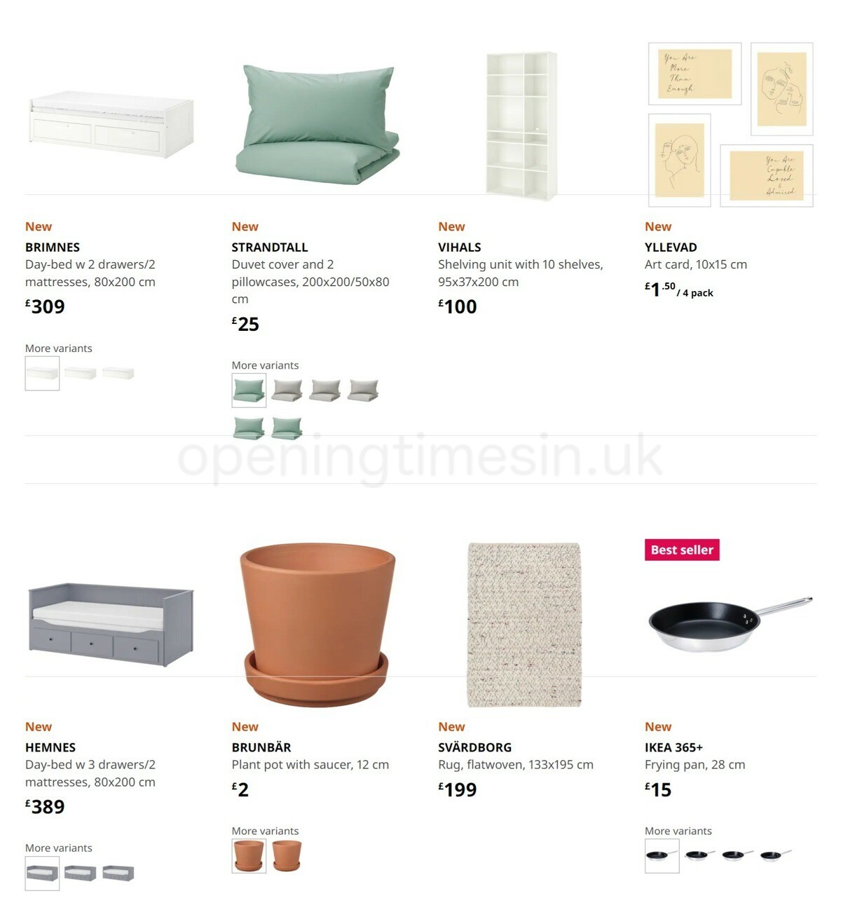 IKEA Offers from 10 January