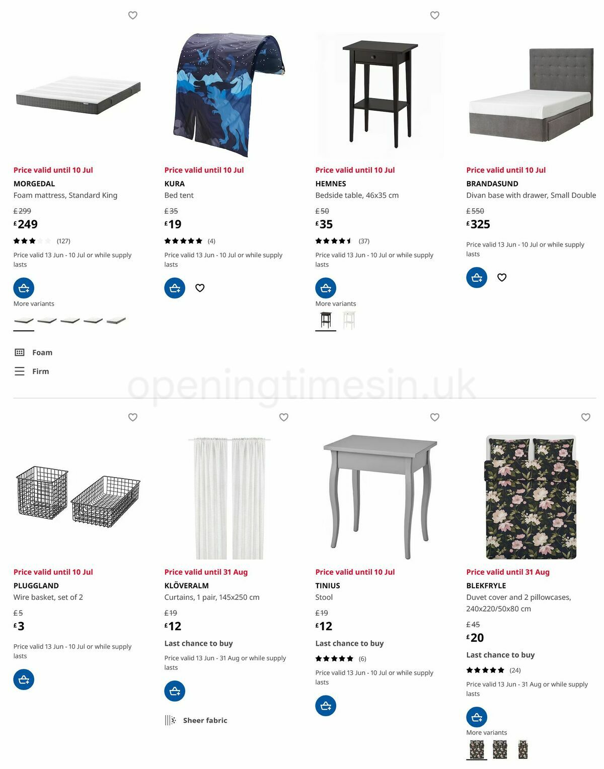 IKEA Offers from 20 June