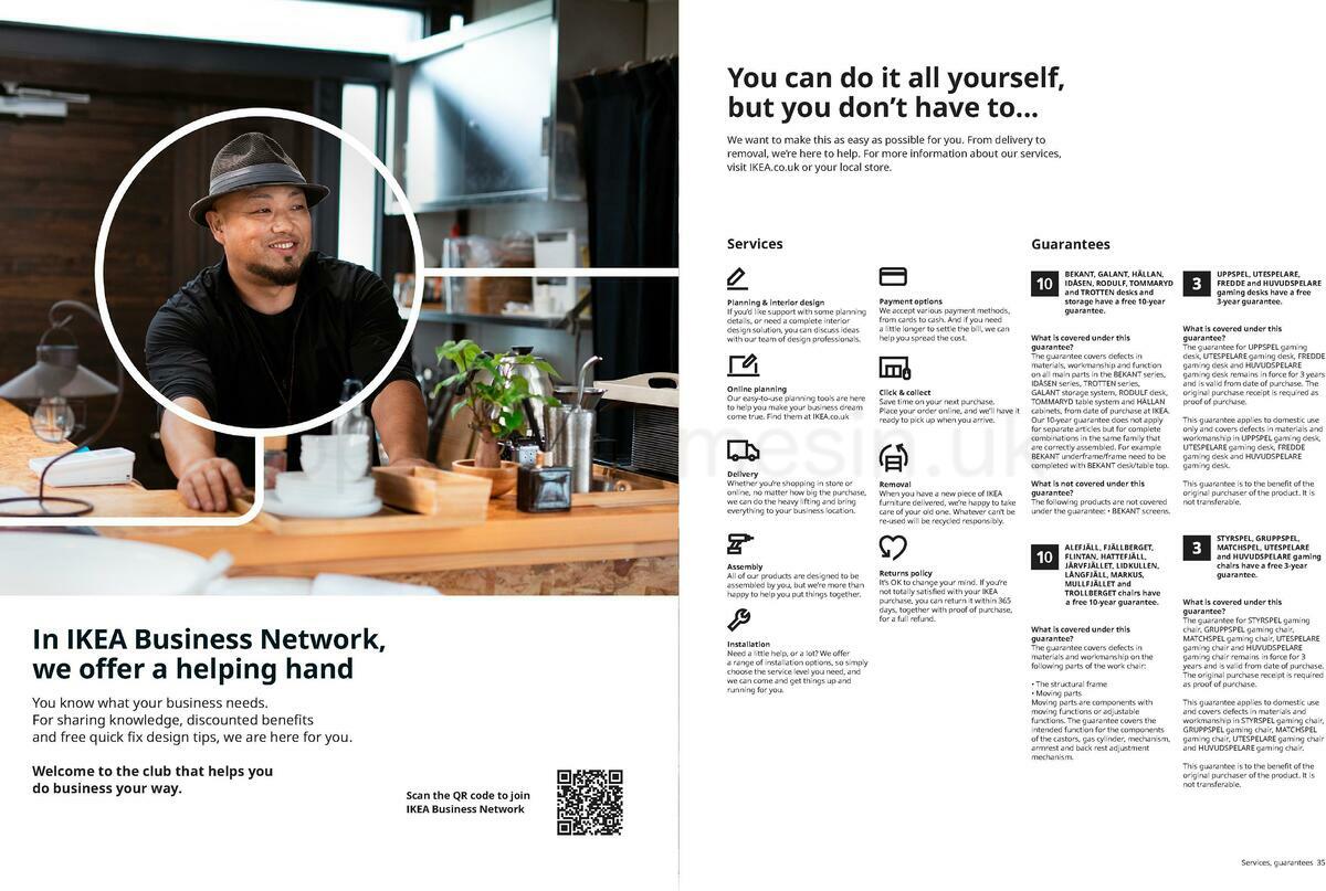 IKEA Business Brochue Offers from 31 October