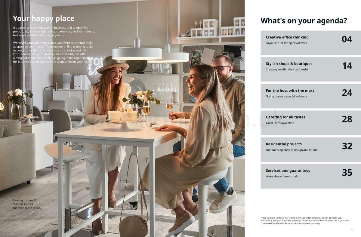 IKEA Business Brochue Offers from 31 October