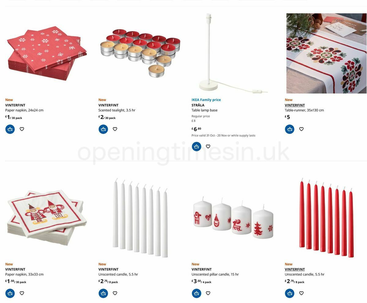 IKEA Offers from 11 November