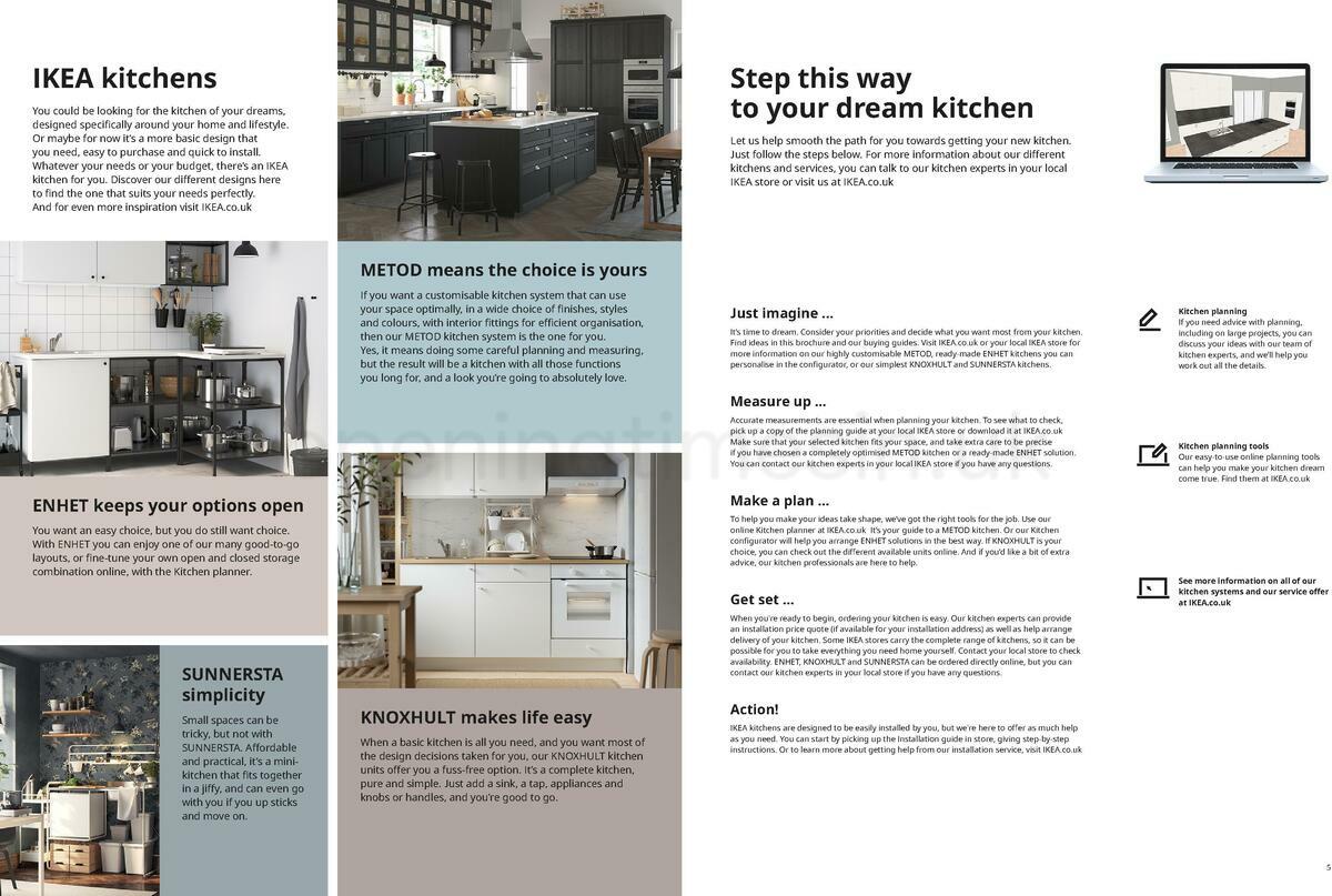 IKEA Kitchens Brochure Offers from 5 January
