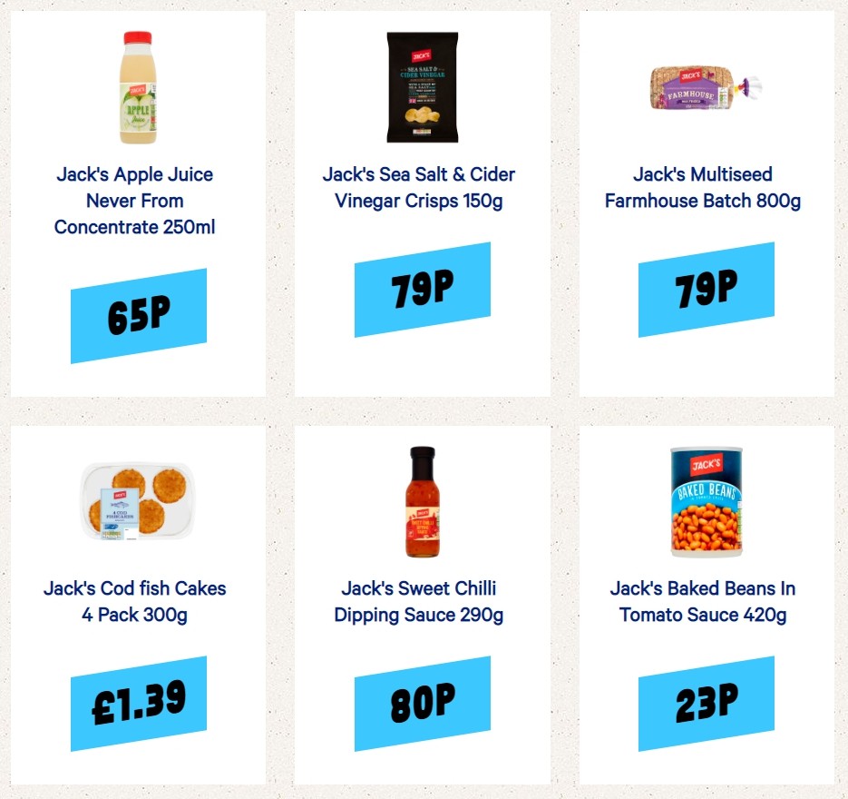 Jack's Offers from 18 July