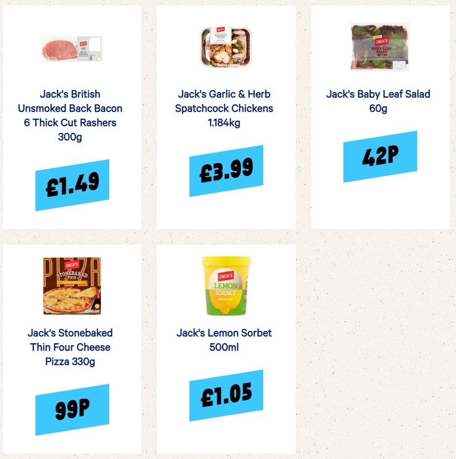Jack's Offers from 18 July