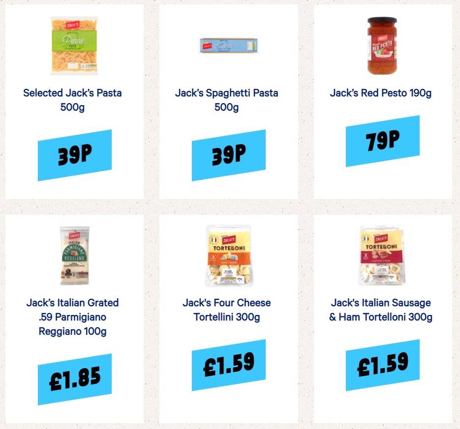 Jack's Offers from 3 August