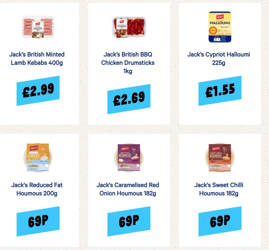 Jack's Offers from 15 August