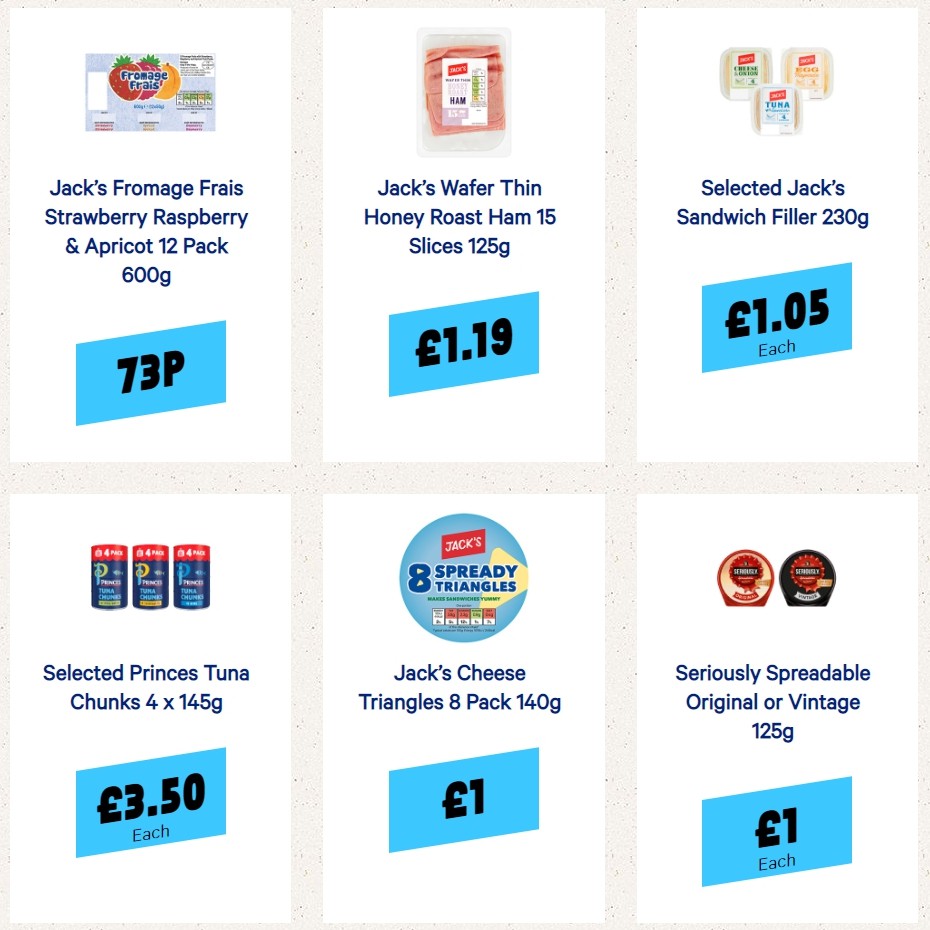 Jack's Offers from 30 August
