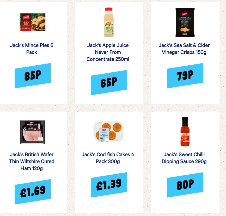 Jack's Offers from 14 November