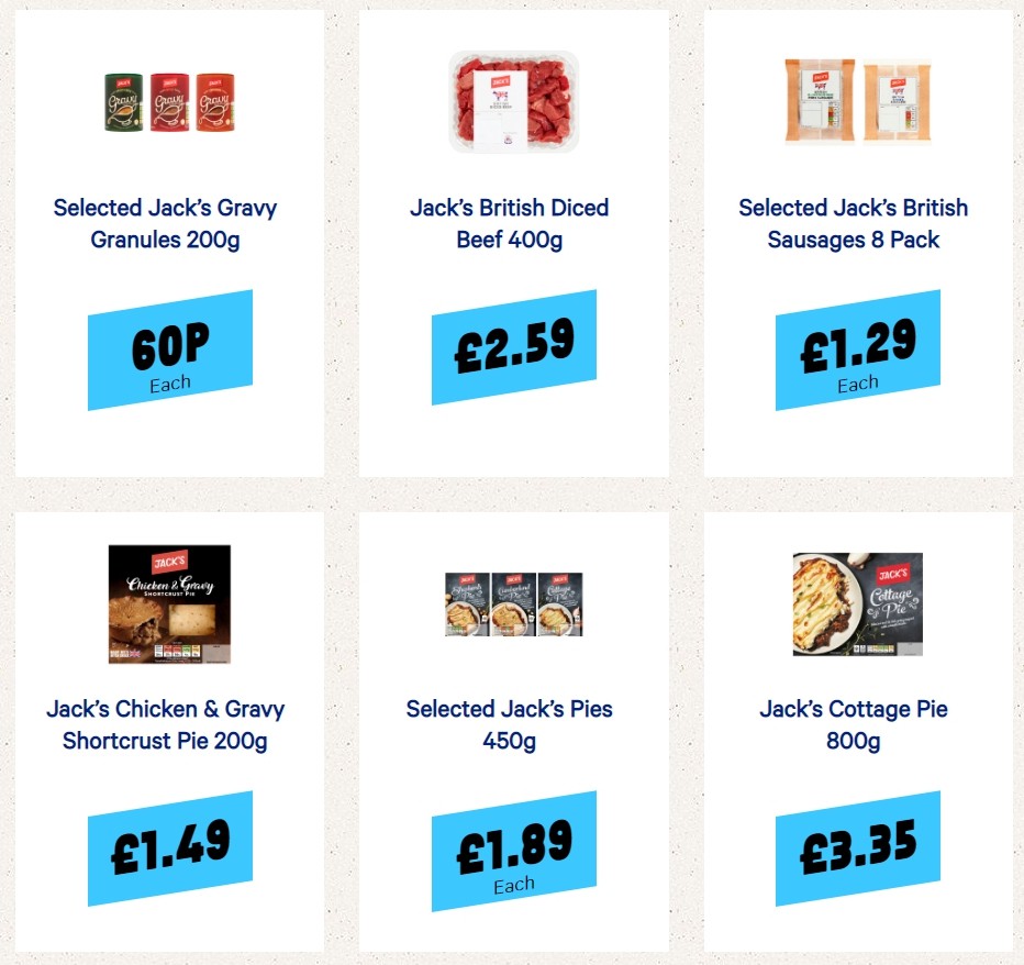 Jack's Offers from 28 November