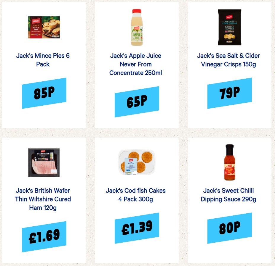 Jack's Offers from 28 November