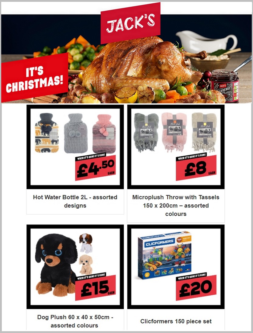 Jack's Offers from 12 December
