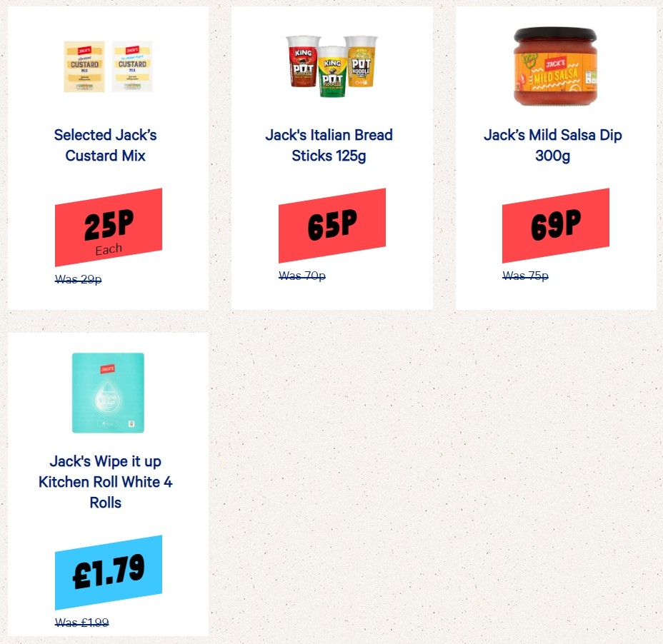 Jack's Offers from 9 January