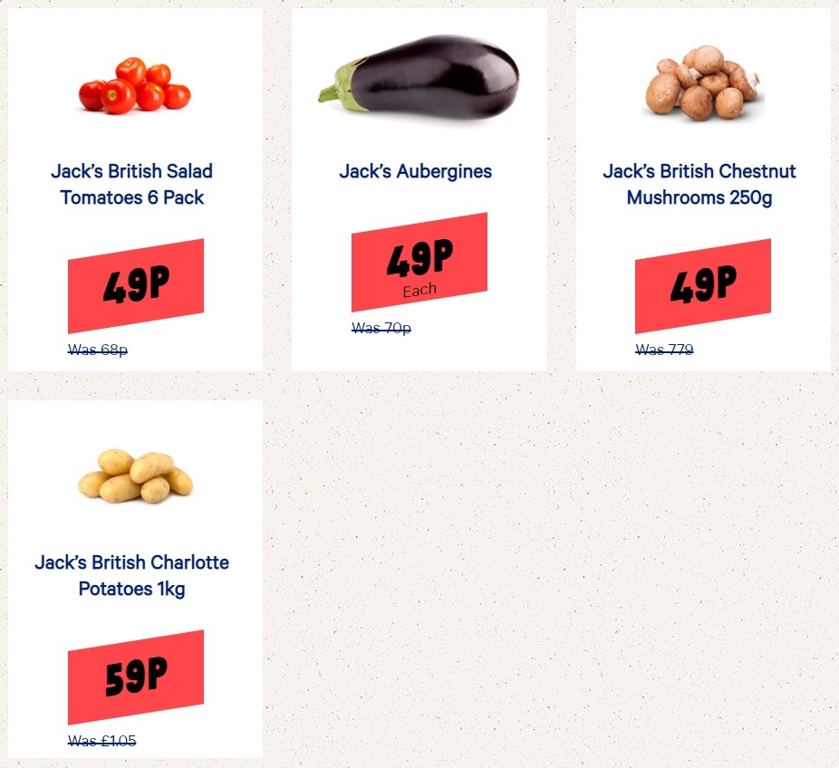 Jack's Offers from 23 January