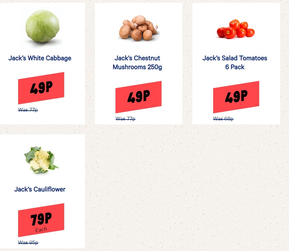 Jack's Offers from 22 February
