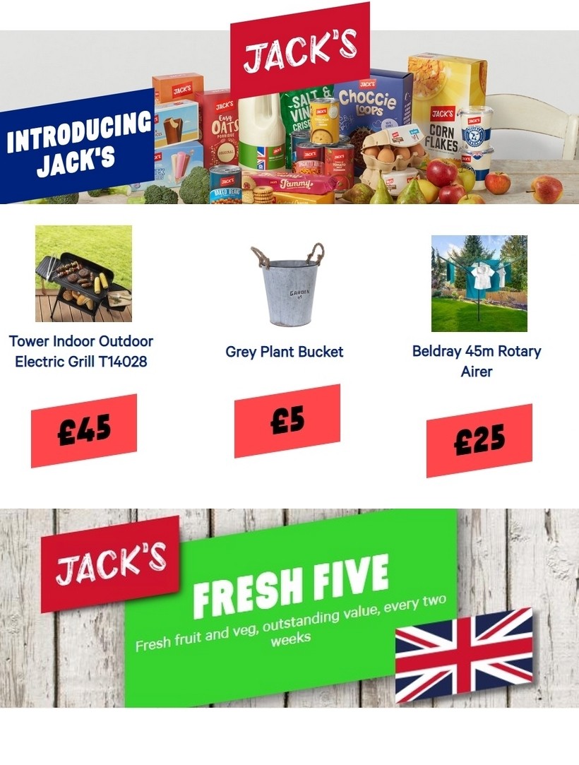 Jack's Offers from 2 May