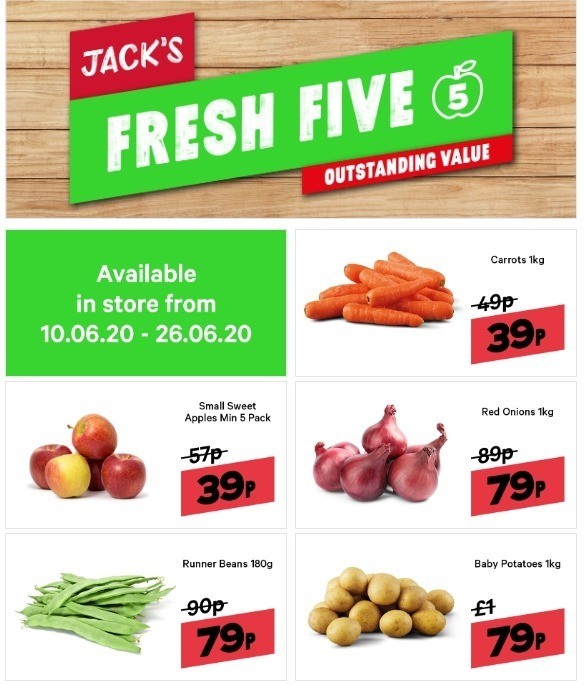 Jack's Offers from 10 June