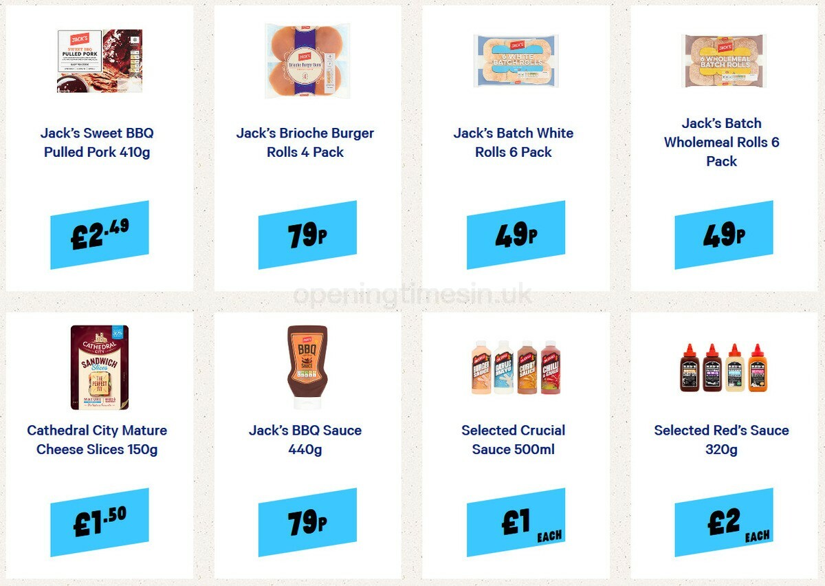 Jack's Offers from 29 August