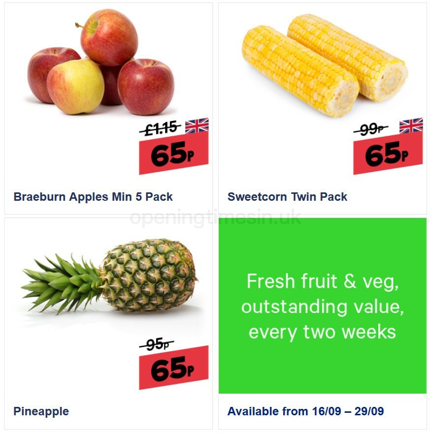 Jack's Fresh Five Offers from 16 September