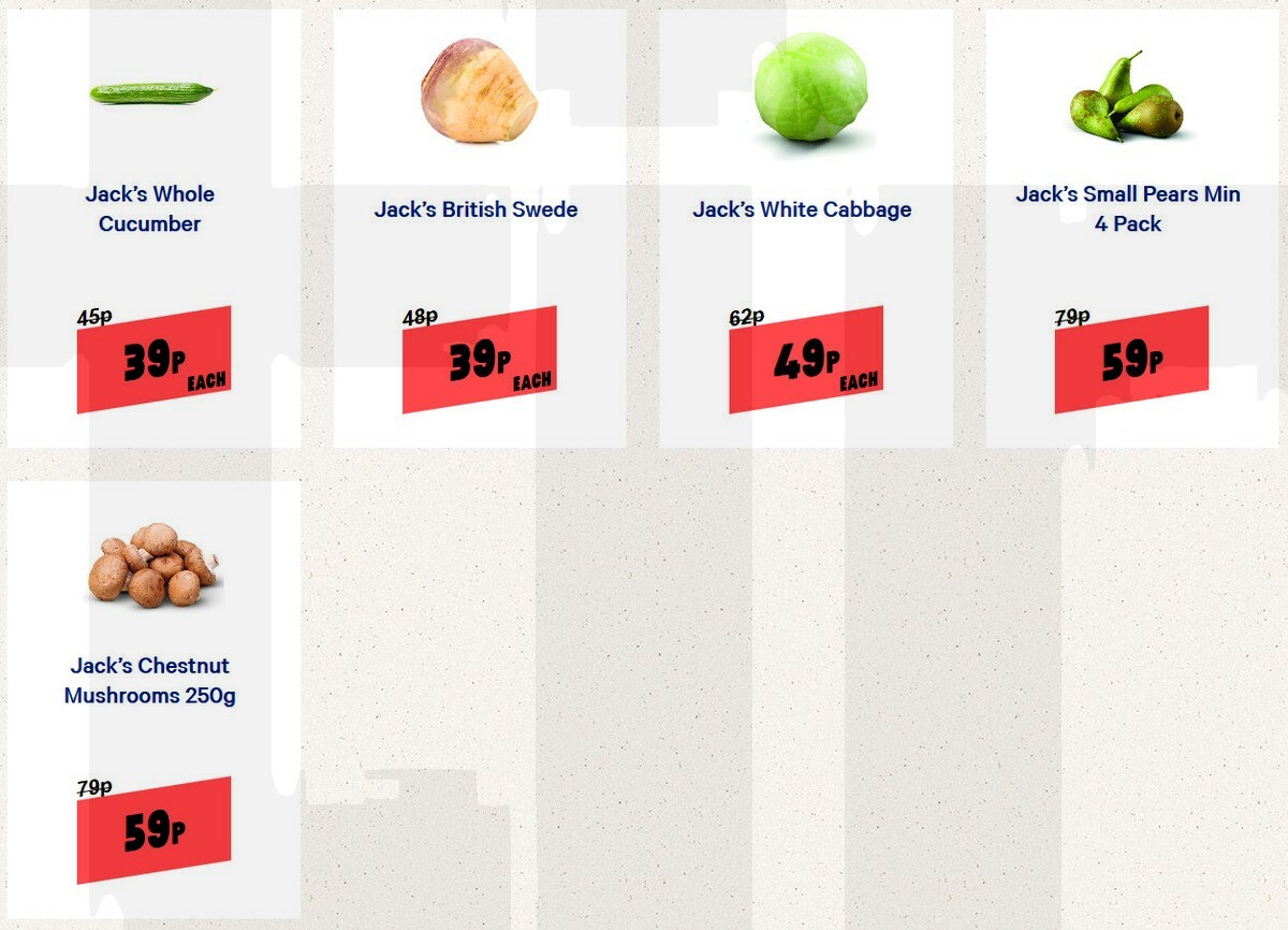 Jack's Offers from 10 October