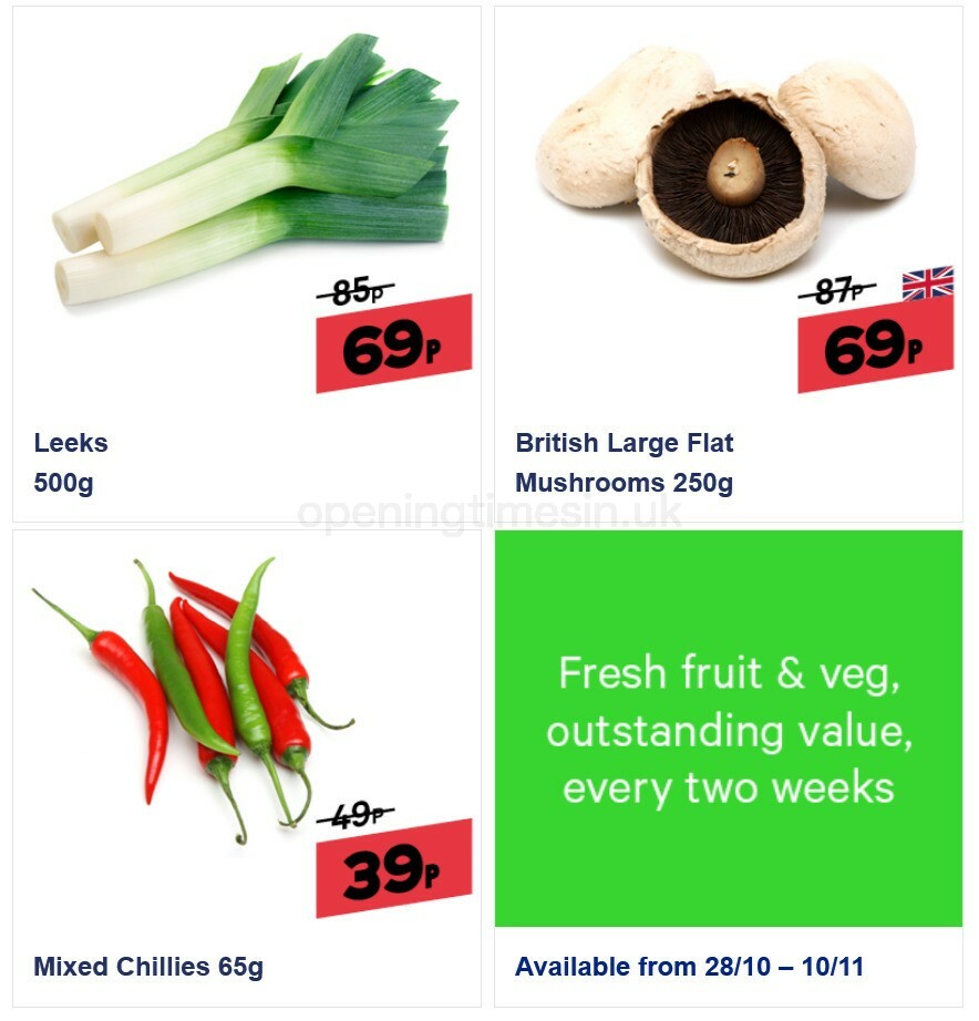 Jack's Offers from 28 October