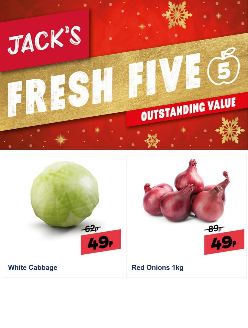Jack's Fresh Five Offers from 11 November