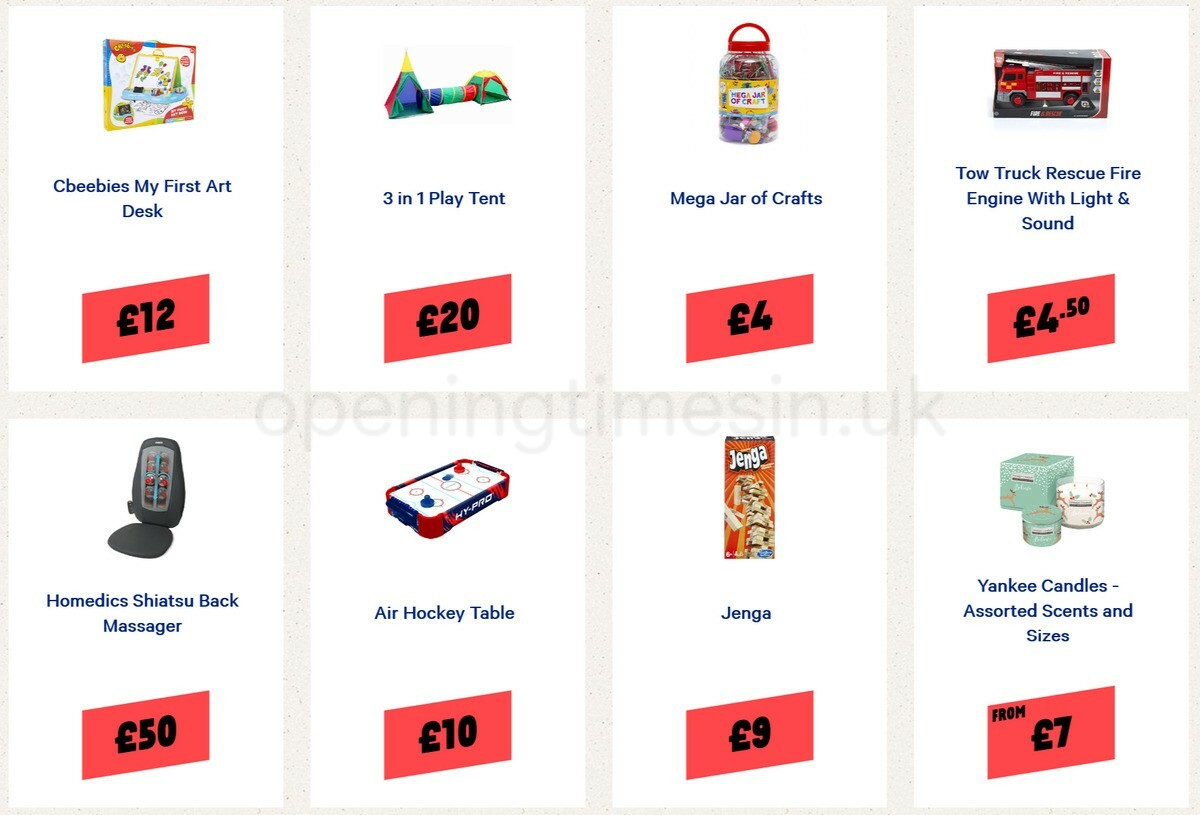 Jack's Offers from 1 January