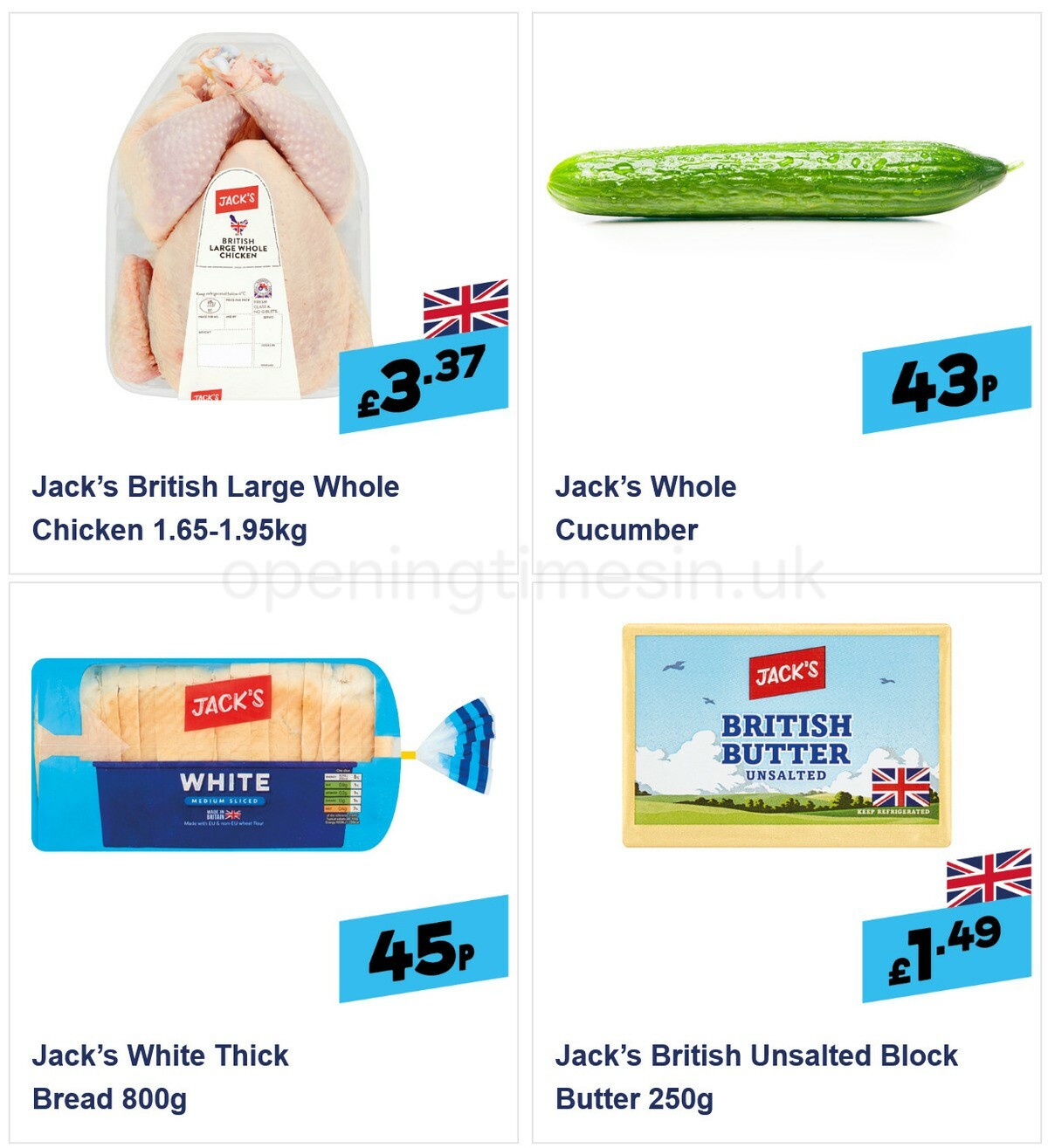 Jack's Offers from 21 January