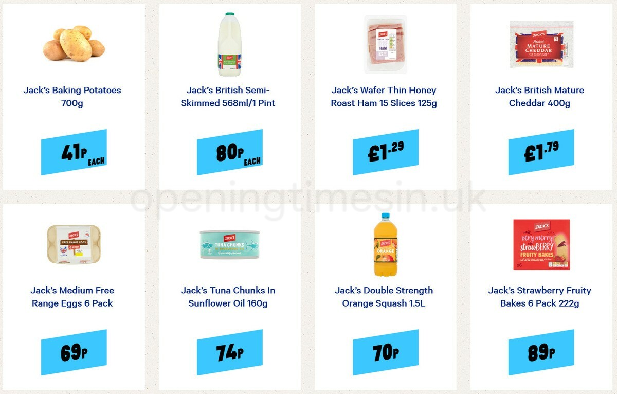 Jack's Offers from 5 March
