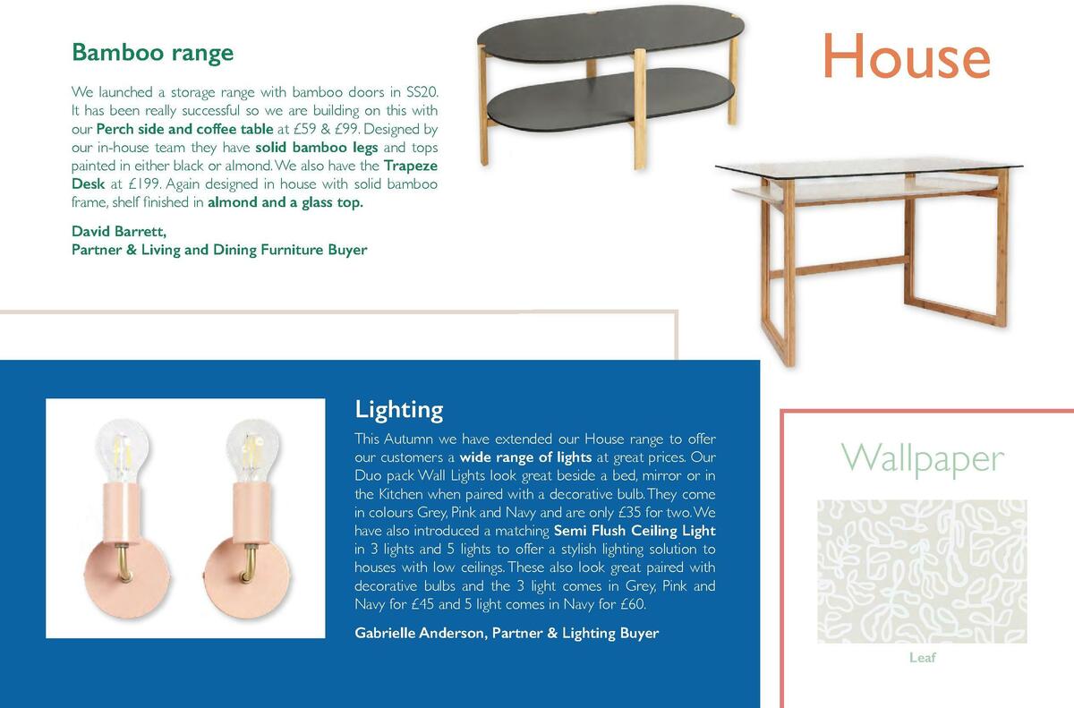 John Lewis Home Trend Guide Offers from 1 July