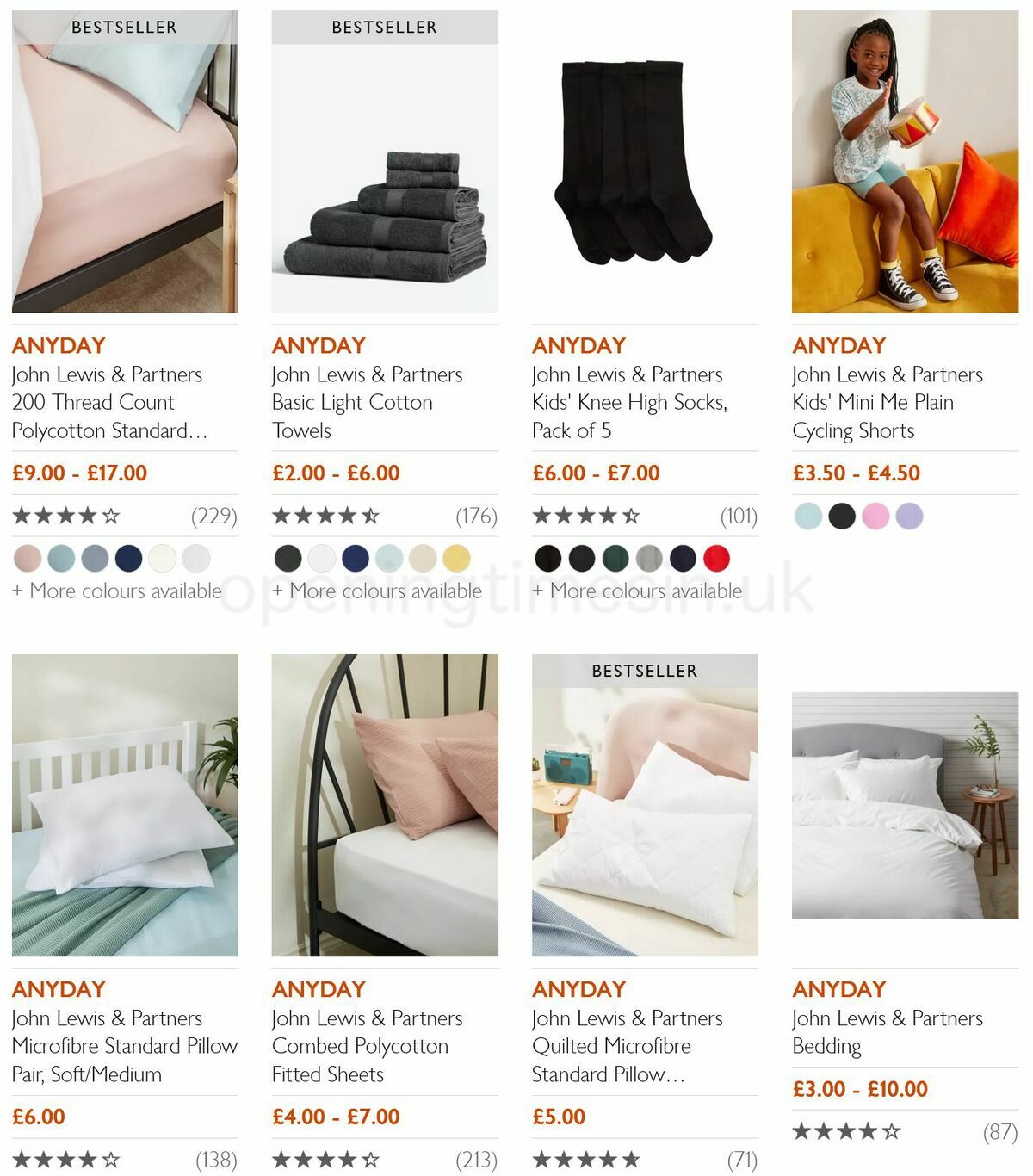 John Lewis Offers from 27 April