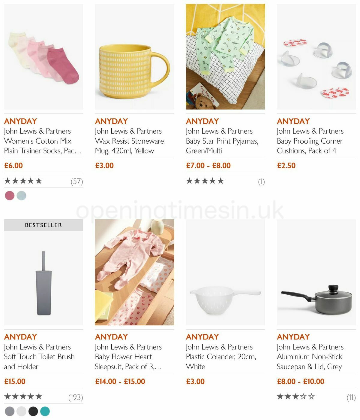 John Lewis Offers from 27 May