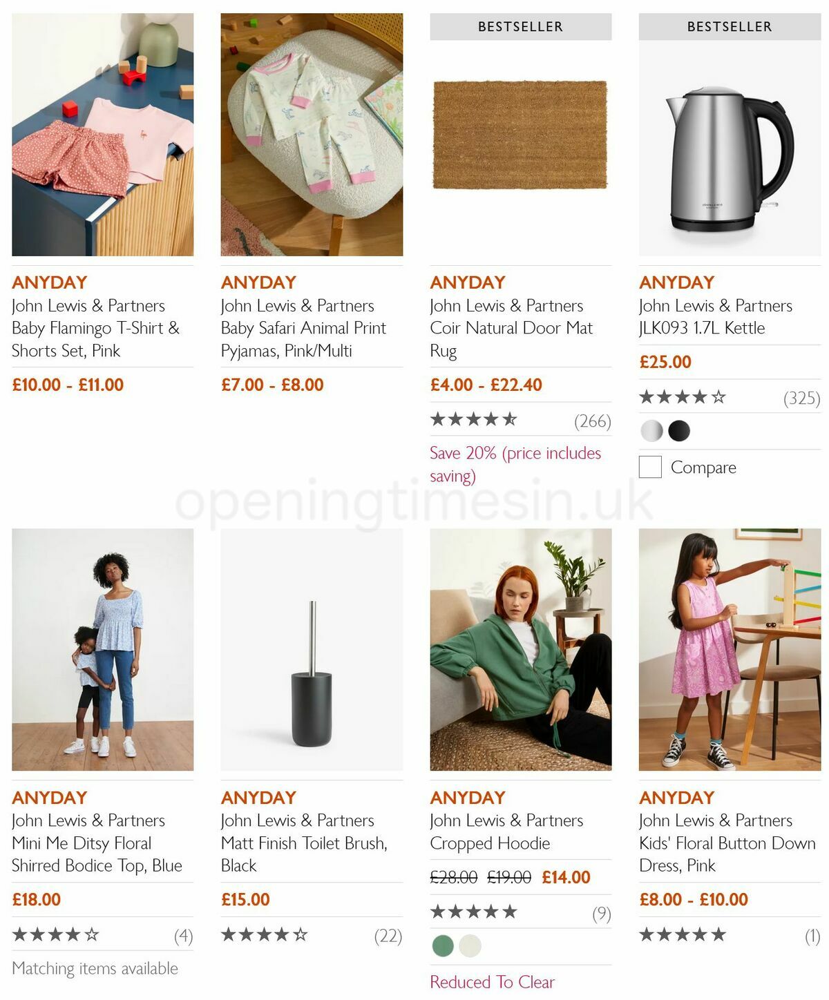 John Lewis Offers from 27 May