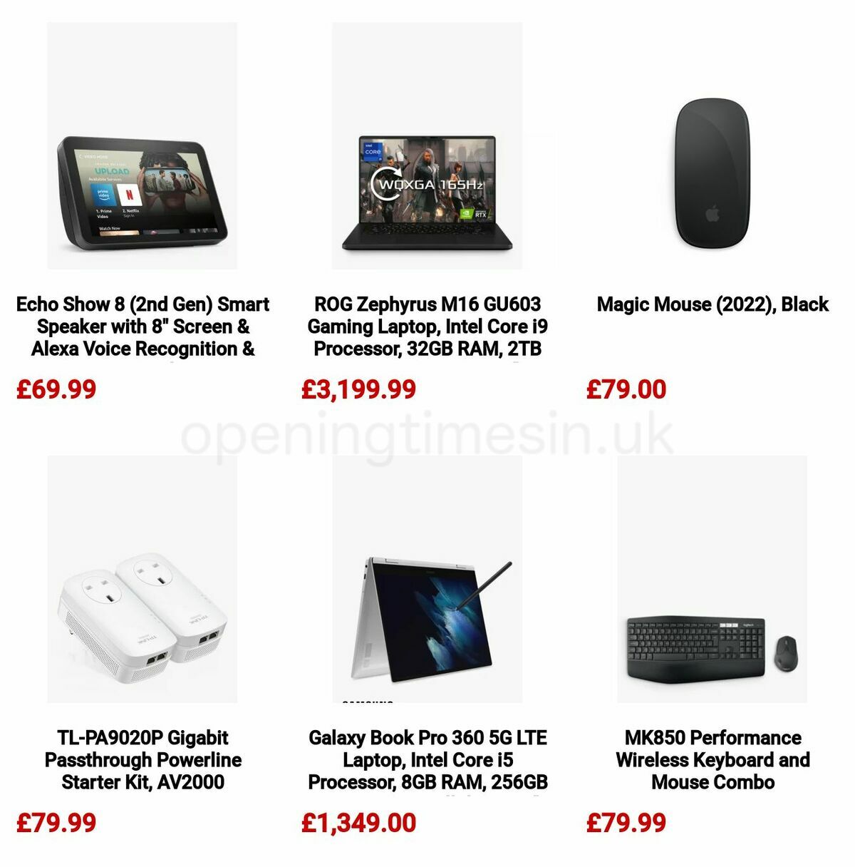 John Lewis Offers from 18 November