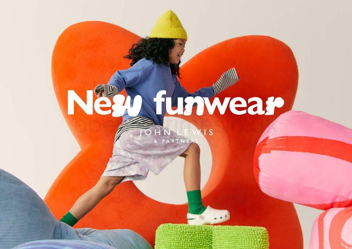 John Lewis New Funwear Offers from 1 March