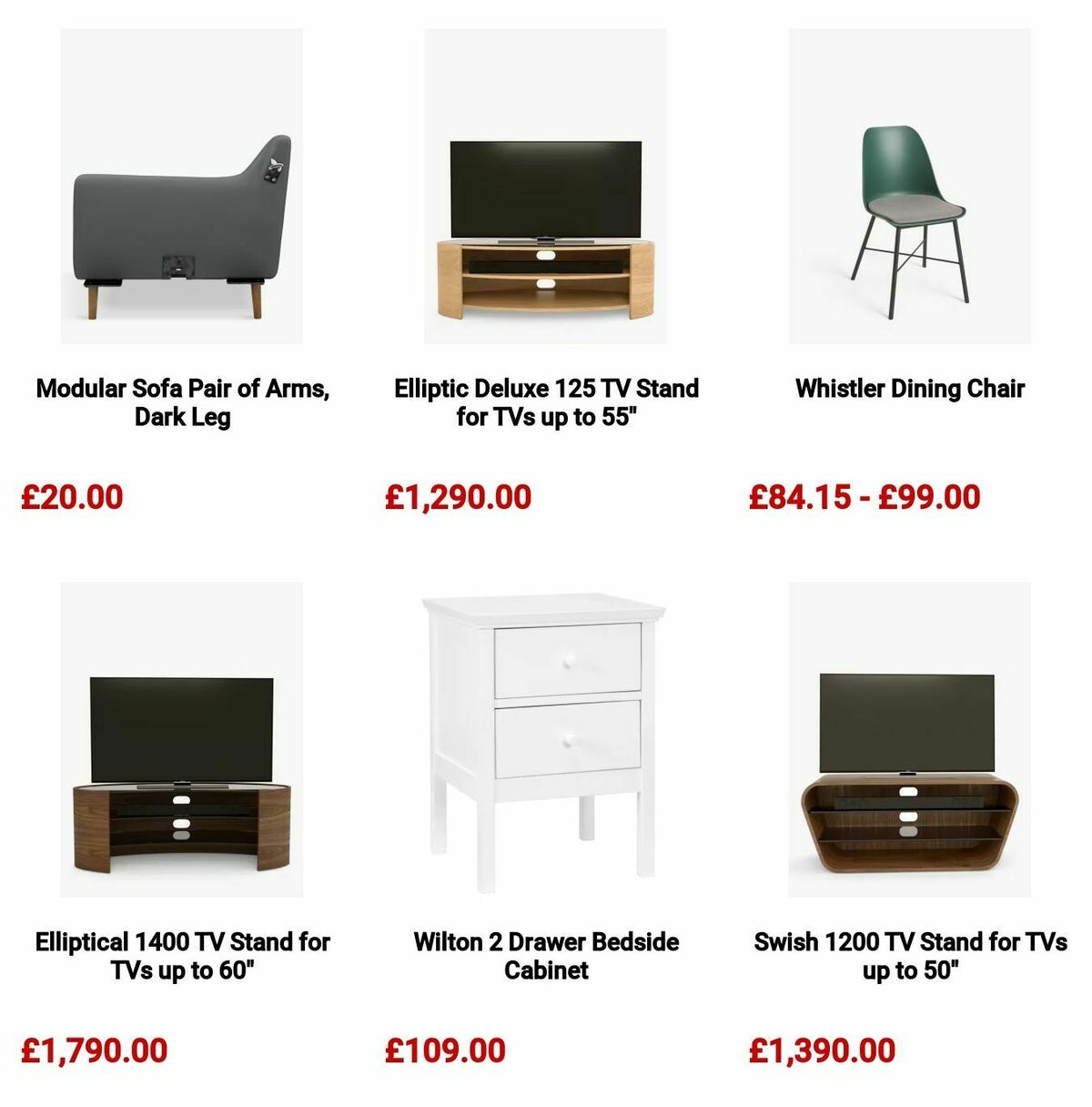 John Lewis Furniture Offers Offers from 14 September