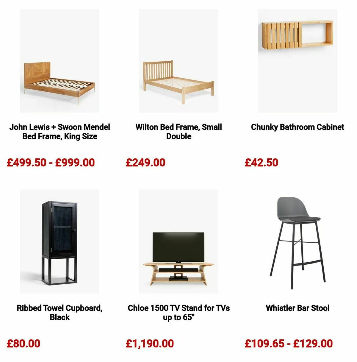 John Lewis Furniture Offers Offers from 14 September