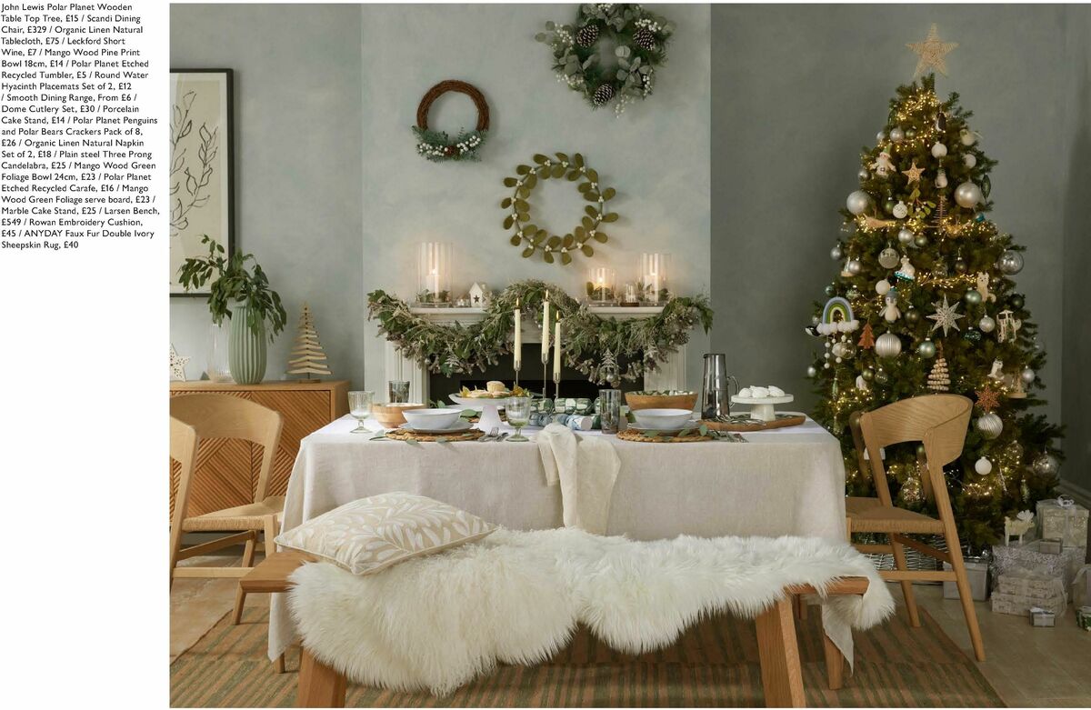 John Lewis Christmas Lookbook Offers from 6 October