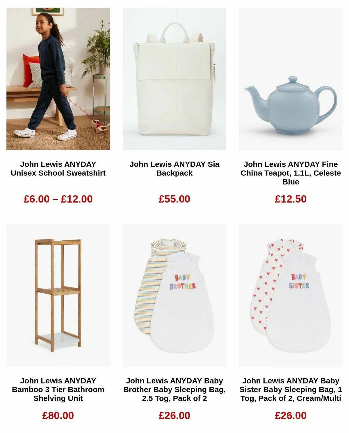 John Lewis Offers from 25 January