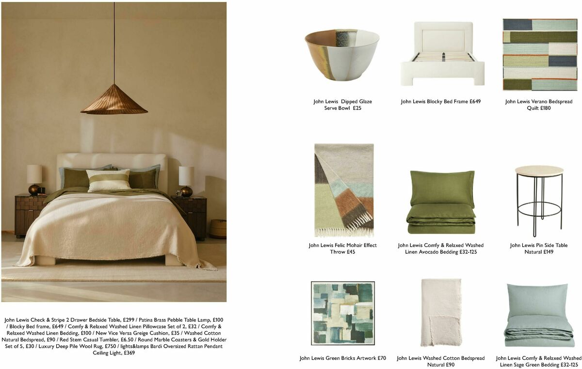 John Lewis Home Spring Offers from 10 March