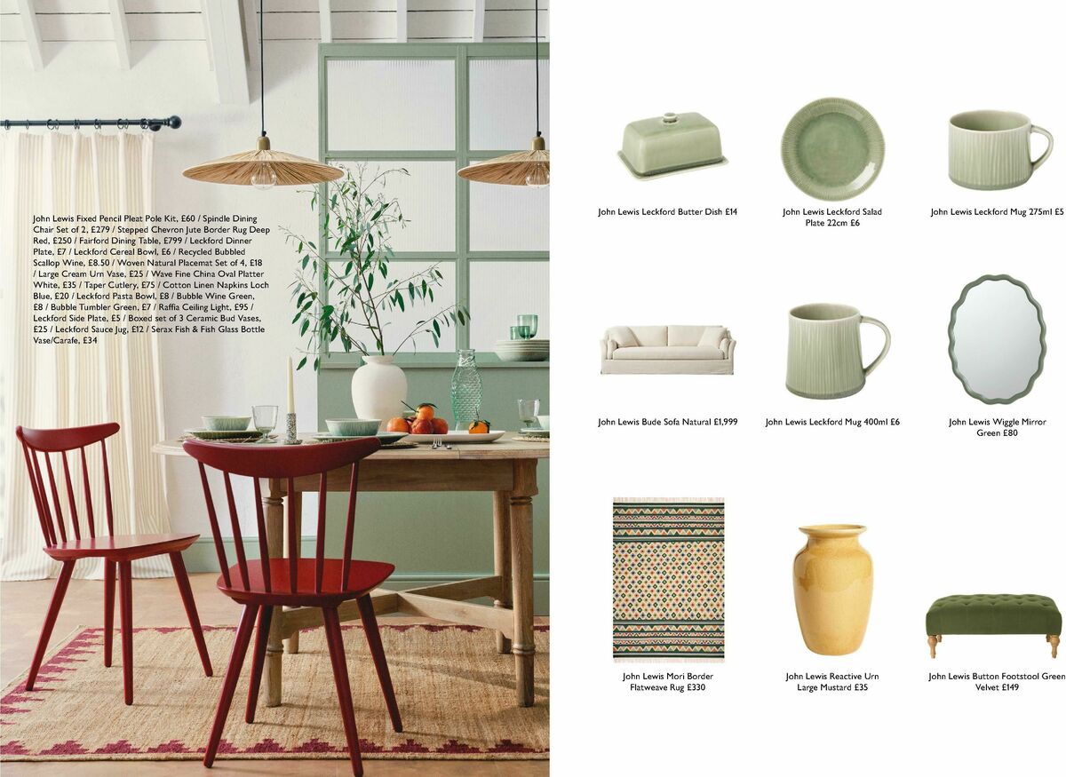 John Lewis Home Spring Offers from 10 March